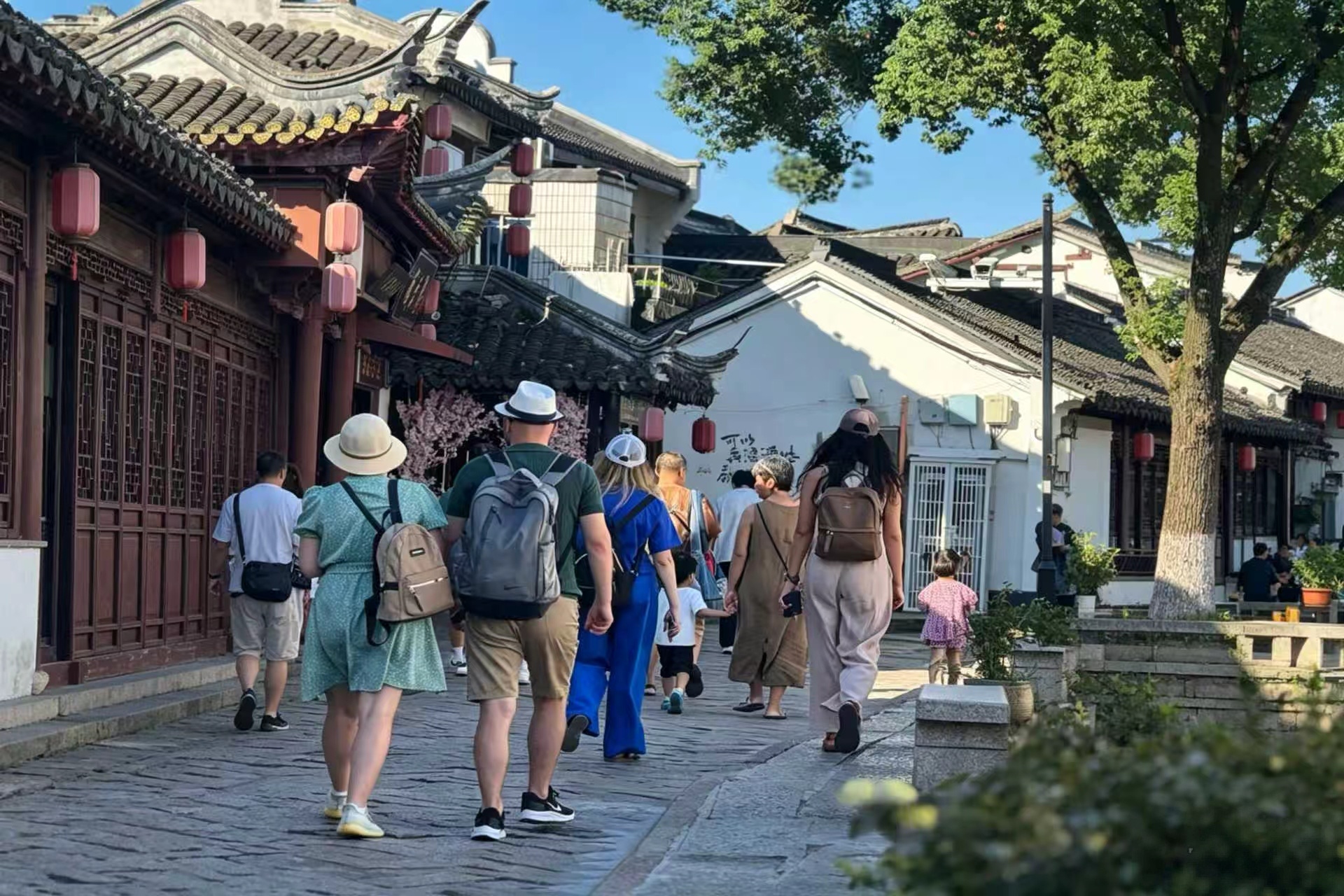 A group of expats and students exploring a hidden gem village in rural China — weekend adventures from the cities